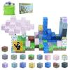 Building Blocks 150 Pieces 4 DIY Sakurajima Theme 3D Educational Building Christmas Birthday Gift Minecraft-inspired Set, + Characters, Set, Puzzle,