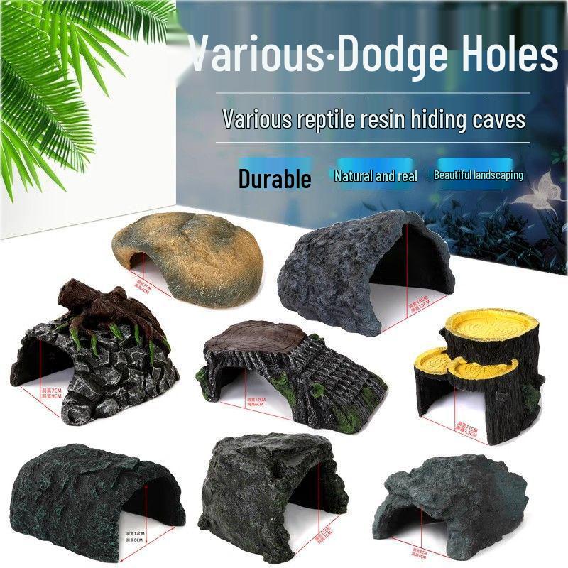 Platformă pentru Broaște Țestoase la Soare și Ascunzătoare: Loc de odihnă plutitor doi-în-unu și rampă de cățărare pentru țestoase cu tâmple roșii și țestoase de iaz chinezești