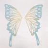 Krajka DIY Butterfly vyšívané nášivky Nášivky Motýlí vzor Krajkový límec Přišít nášivky