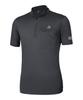 EXTRASPORTY [2Pack] Men'S Modern Air Honeycomb Mesh Short Sleeve Zip-Up T-Shirt 5 Colors (D Type)