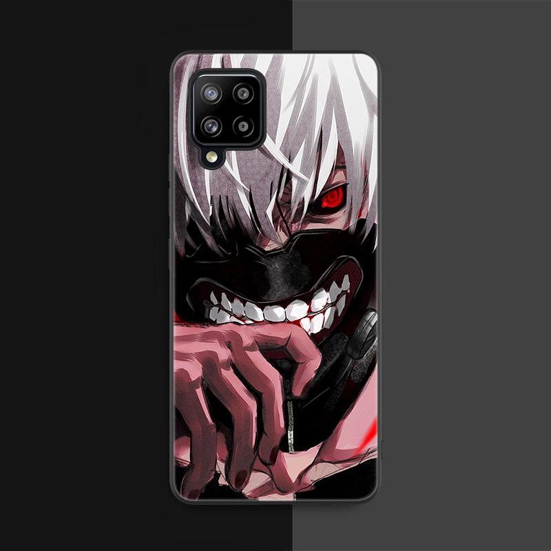 Tokyo Ghoul Trendy Anime Kaneki Ken Pouzdro pro Samsung Galaxy A12 A02S A22 A32 A52 A72 A71 A51 A41 A31 A21 A11 A50 A70 A10S A20S