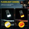 BALDR V20 LED EDC Flashlight Portable Mini Keychain Torch USB Rechargeable Work Light with Magnet Clip Camping Pocket Lantern