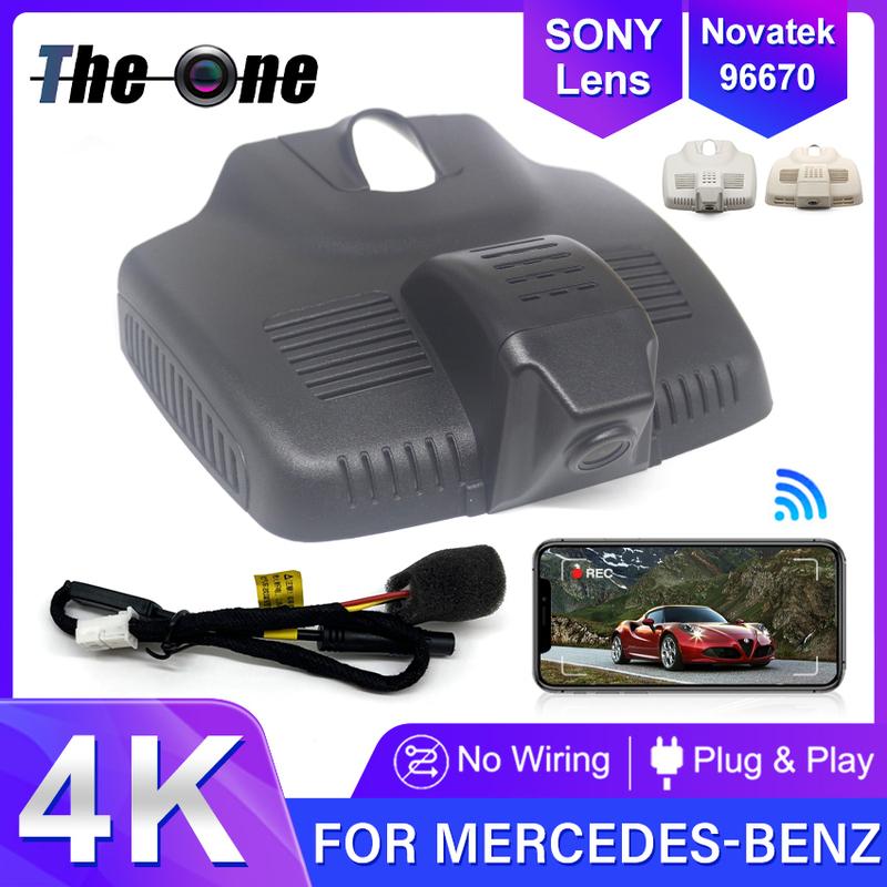 Model D Dash Cam 4K Car DVR For Mercedes-Benz C Class W205 W204 C300 C180 C200 C220 C250 C260 2015-2026 WiFi APP Connect Camera
