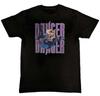 T-shirt Unisex da Uomo con Stampa Grafica Classica Danger Danger S M L XL 2 3 4 XL