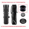 Camera MF Super Telephoto Zoom Lens F/8.3-16 420-800mm T Mount with 1/4 Thread for Canon Nikon Sony Fujifilm Olympus Cameras