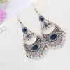 Fashion Women Dangle Hollow Charm Hook Earrings Wedding Jewelry Gift Bohemia