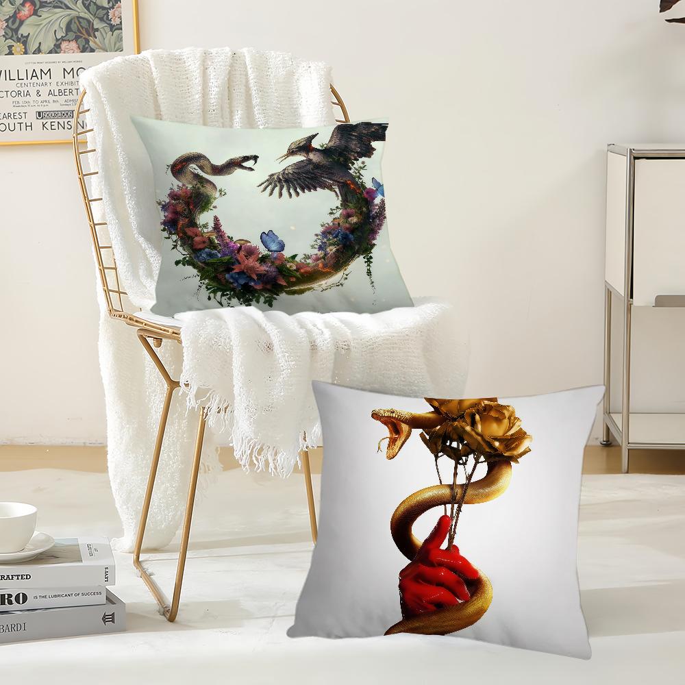 Federa per cuscino Classico Film The Hhunger Games Alba del Raccolto Adatta per Camere da Letto Soggiorni Automobili Decorazione per la Casa