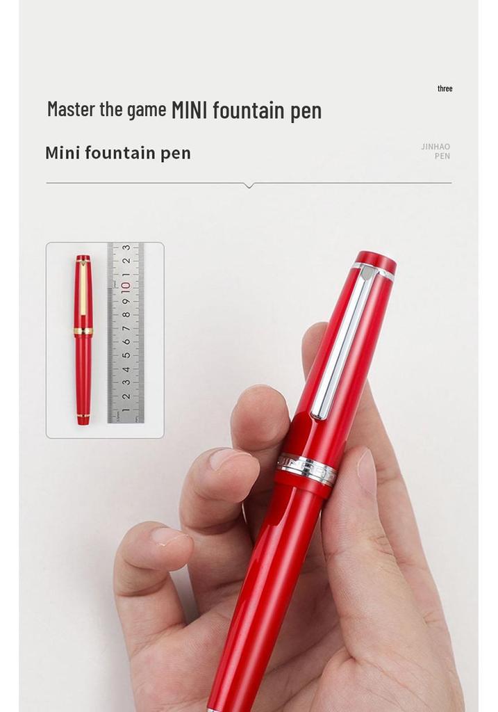 Jinhao 82 Fountain Pen - Fresh Style Portable Pocket Pen with Converter for Business, Office, and Travel.