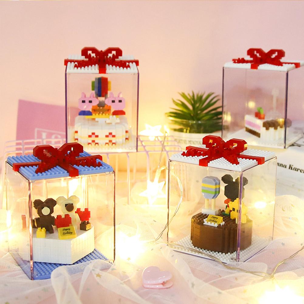 1 Set Of Building Blocks Assembling Cute Micro-particle Building Blocks Toy