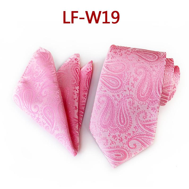 Polyester Material Fashion Suit Waist Tie Plus Pocket Towel Set