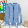 Schoolbag Korean Version Mori Series Literary and Artistic Backpack for Middle School Students In Class, Schoolbag Harajuku Versatile Plaid Girl 