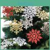 Party Powder Christmas Snowflake Gold Supplies Winter Decor Ornaments Christmas Tree Decorations For Festival Home