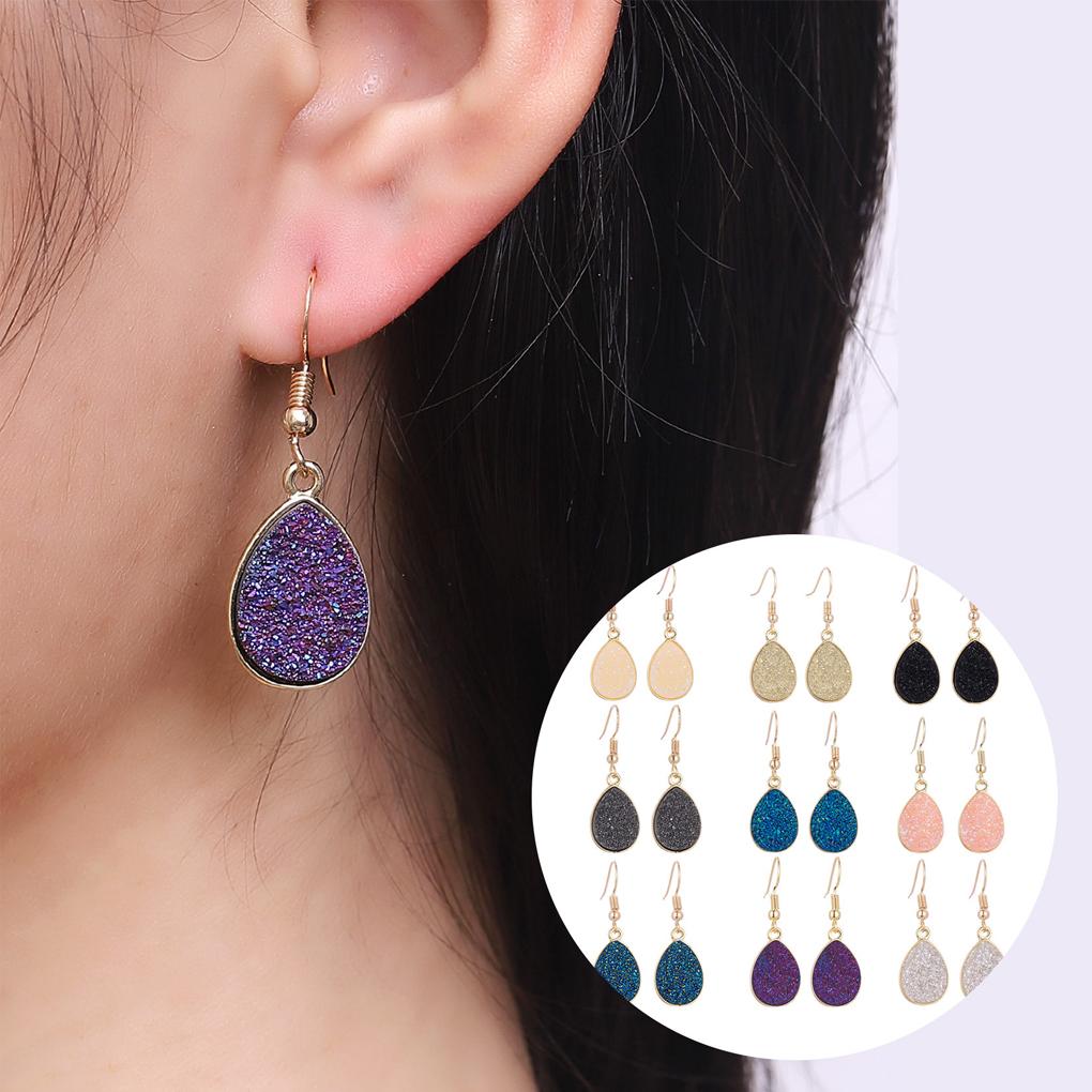 1 Pair Dangle Earrings Simple Women Portable Gift Party Lady Best Accessories Alloy Decorations Exquisite Jewelry Ear-drop