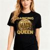 Dancing Queen T-Shirt 70er 80er 90er Vintage T-Shirt Boogie Disco Queen T-Shirt Geburtstagsparty Damen T-Shirt Muttertagsgeschenk Oberteile