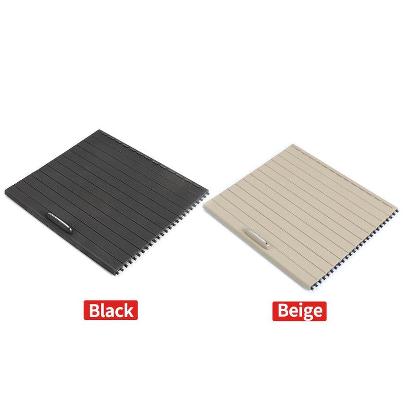 New Car Center Console Shutters Cup Holder Slide Roller Blind Cover For Mercedes Benz Ml/Gl/Gle/Gls Class W166 W292 2012-2018