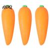 Vegetable Sensory Toy 1/2/3Pcs Simulated Carrot Squeeze Soft Stretchy Stress Relief Shape Students Office Workers Anti-anxiety Gift TPR Ball