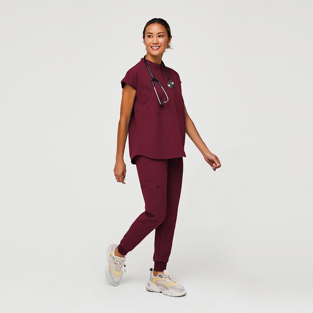 Elastic Quick-Dry Hospital Wear: Dentist/Doctor ICU Handwashing Suit, Summer Lightweight Style, In Stock