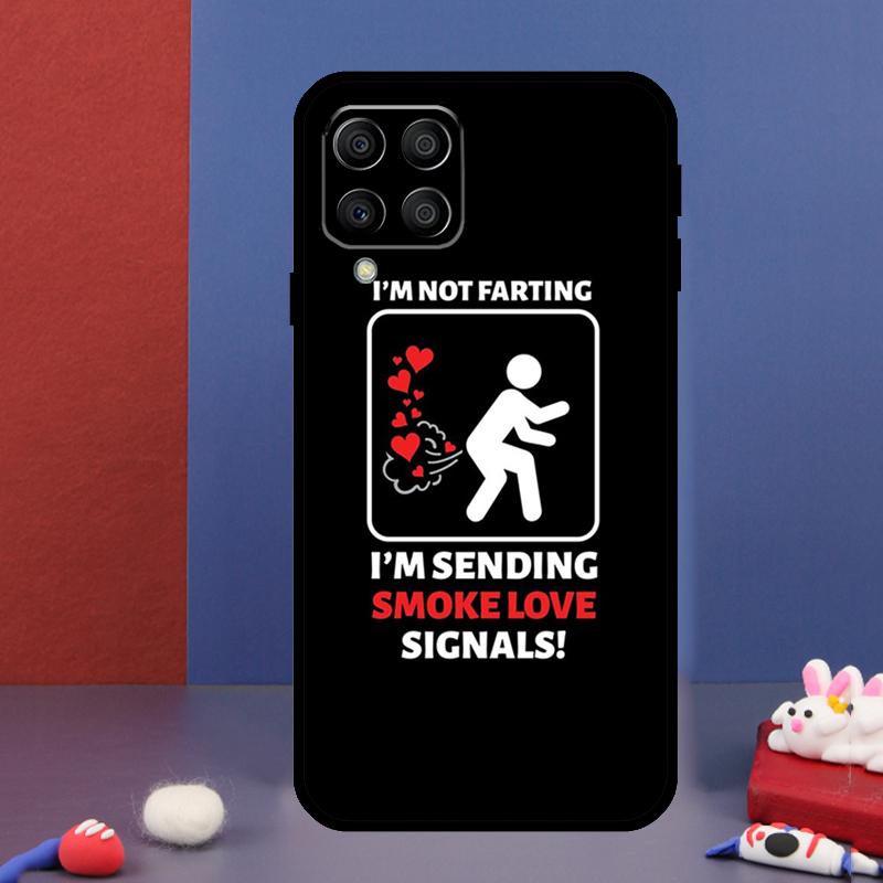 

No Farting Sign Funny Farts For Samsung Galaxy M15 M55 M33 M13 M23 M53 M31 M51 M14 M34 M54 M20 M30s M52 M32 Phone Case Samsung M12