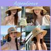 Straw Hat With Wide Brim For Sun Protection And Breathability Perfect For Summer And Vacation