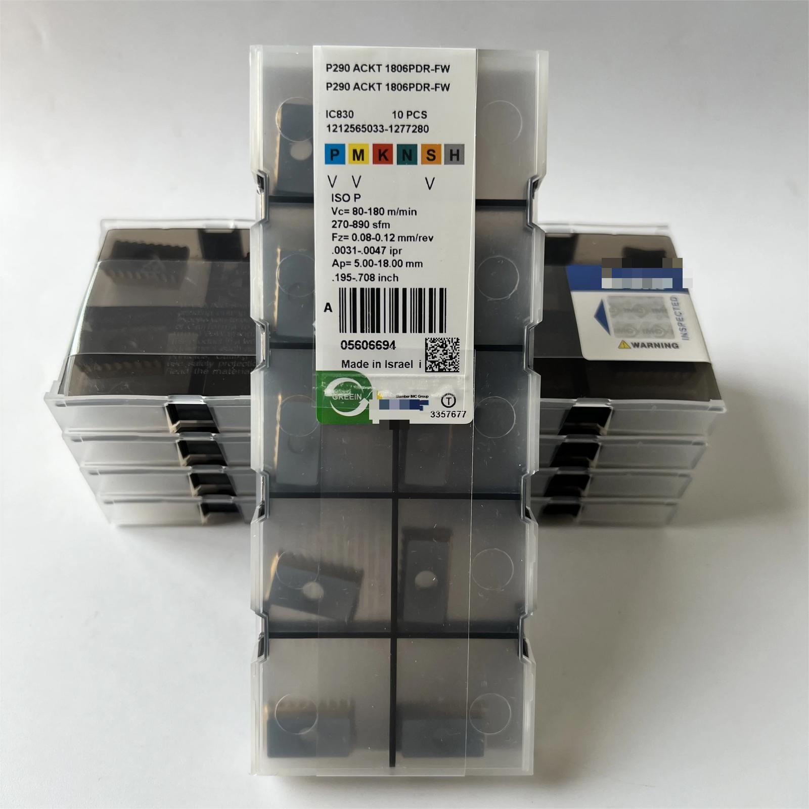 

P290 ACKT1806PDR-FW IC830 / Industrial indexable Carbide Inserts 10 Pcs