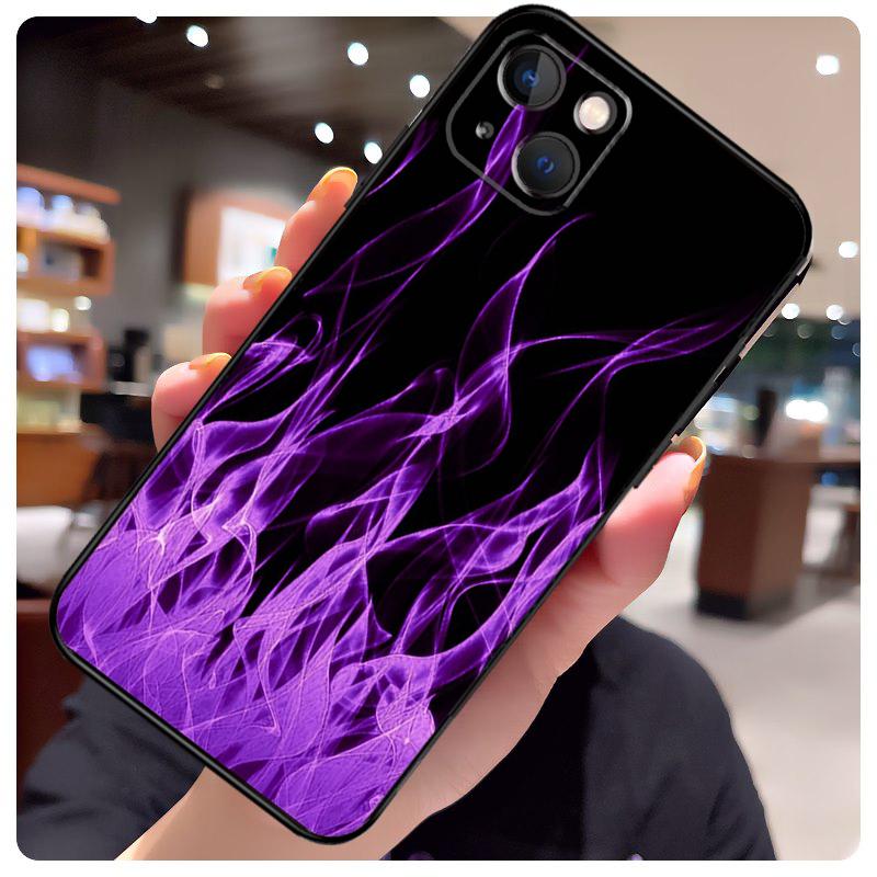 Infinity On Purple Case For iPhone 13 Pro Max 16 15 11 12 14 17 Pro Max mini 15 16 Plus 16e 17 Air Phone Cover