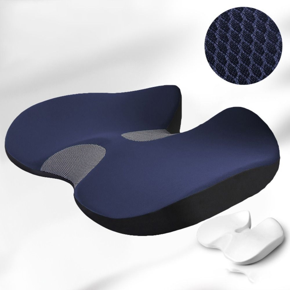 Non Slip Orthopedic Cushion Ventilated Office Chair Pad NEW Memory Foam Cushion  Home