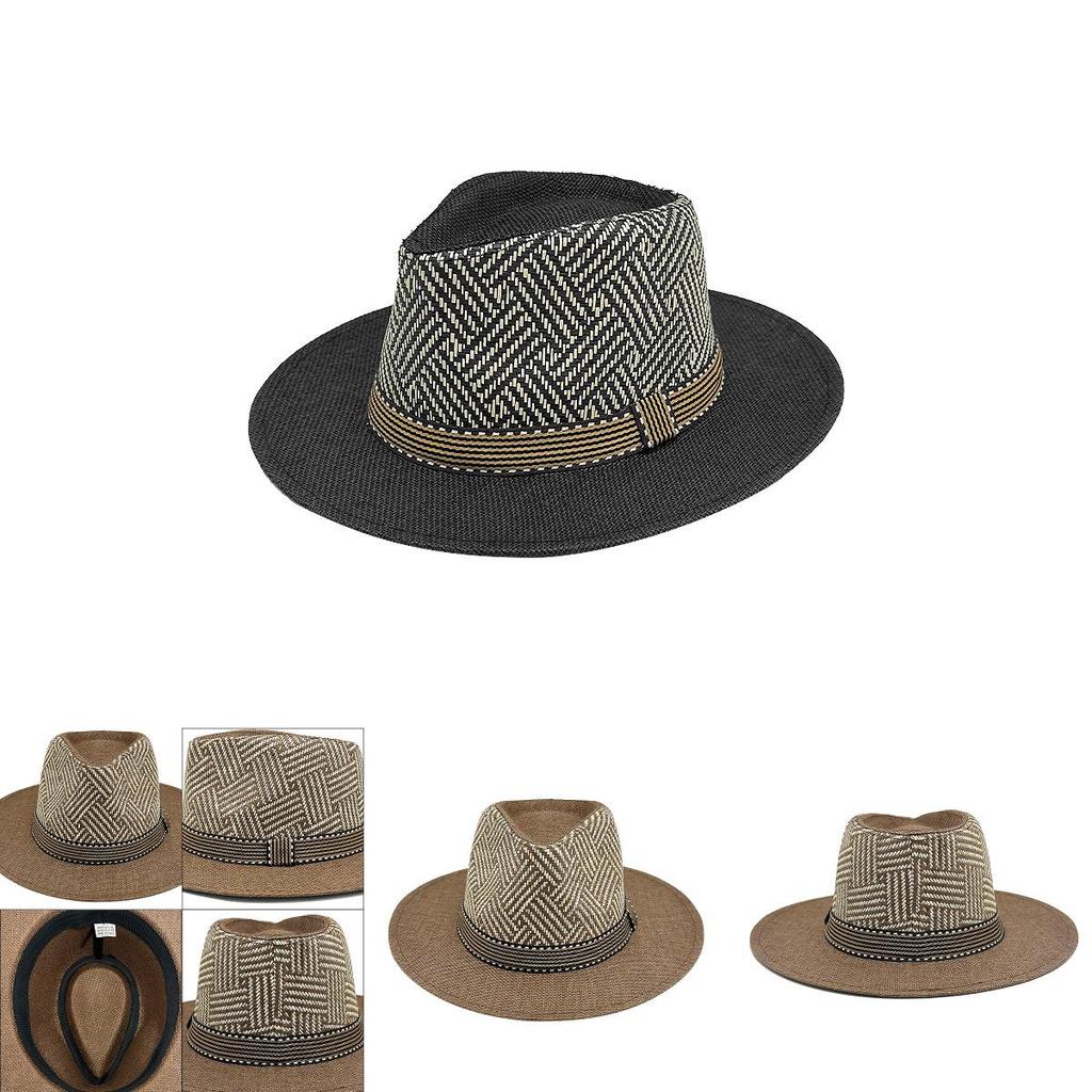 Fashion Casual Straw Hat For Men Women Sunshade And Ventilation Perfect For Summer
