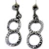 NOA [G8300] - Gray 'Sissi' Designer Earrings