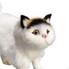 Cute Miniature Simulation Cat Figures Birthday Gift/ Collection Crafts Decoration Small Ornaments