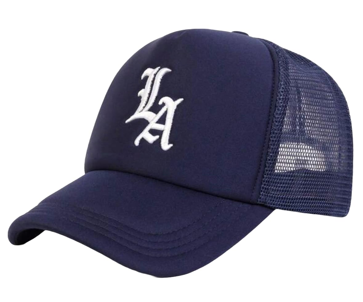 

Кепка тракер Sproutsy Mesh для улицы LA для мужчин, (военно-морской флот)