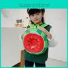 Childrens Cartoon Hard Shell Backpack With Fruit Print For School Kids And Lightweight Design