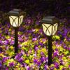 Solar Powered Lawn Lights Outdoor Waterproof LED Bright Pathway Lights Landscape Yard Garden Path Lights Garden Decoration
