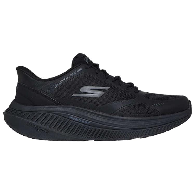 Skechers Slip-Ons Go Walk 7 Comfortable Versatile Durable Lightweight Low-Top Casual City Commuting Running Shoes Men Sneaker Black 216351-BBK