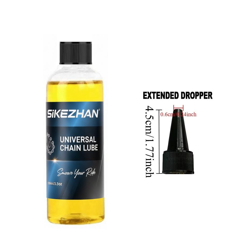 All-in-One Self-Cleaning Chain Oil for MTB, Gravel & E-Bikes – Long-Lasting Wet Lube for Harsh, Muddy Conditions By SIKEZHAN
