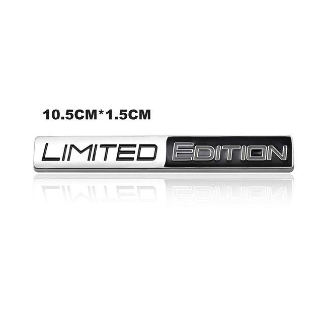 New Style Limted Edition Emblem Metal Car Body Sticker Grille Badge Decoration For Audi Toyota VW Hyundai Benz Ford Land Rover