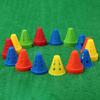 10Pcs Colorful Agility Marker Cones Roller Skating Practice Skating Marker Cones