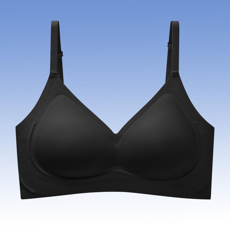 Women Summer Light 10A Antibacterial Soft Support On The Support Breathable Comfort No Underwire Jelly Pull Underwear