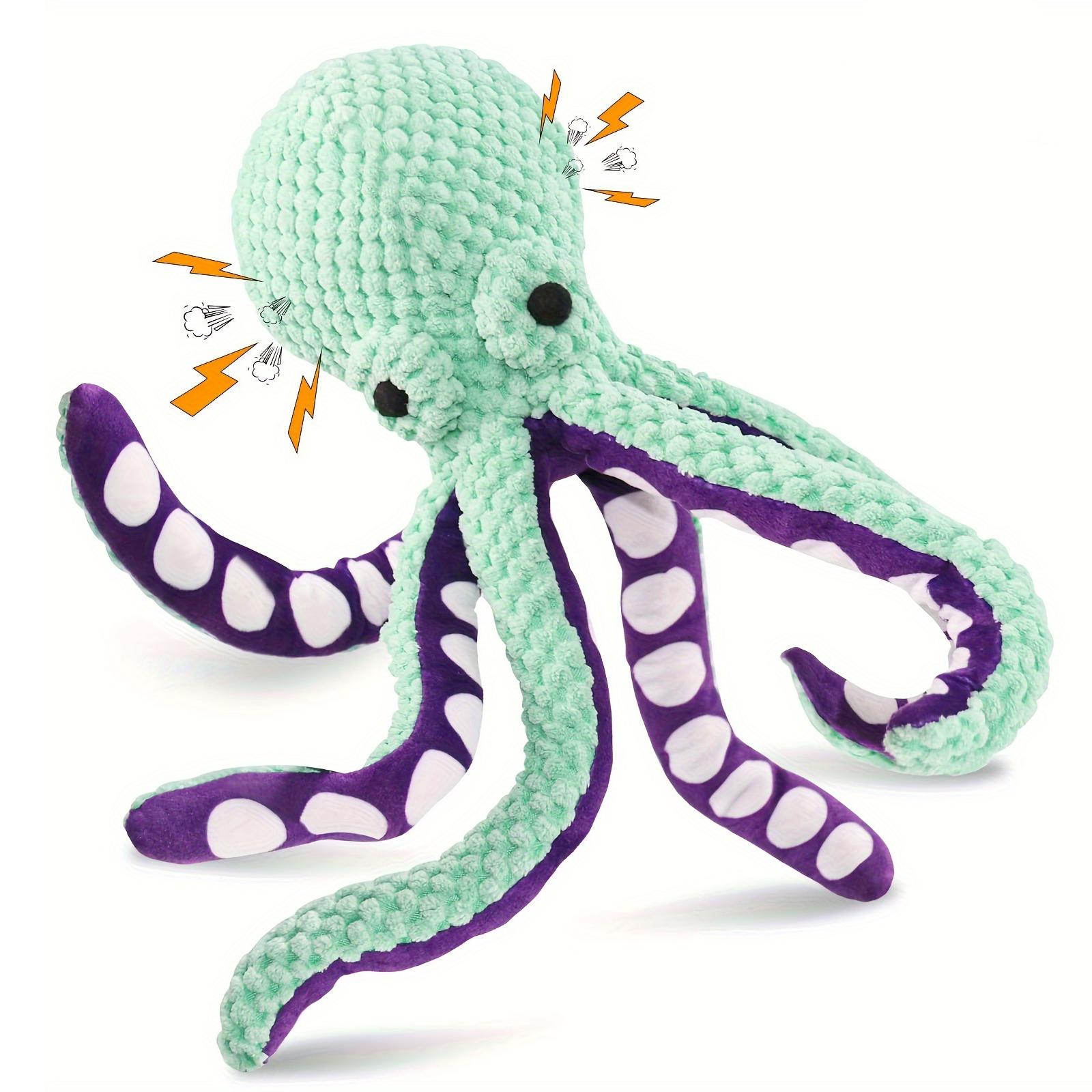 

1 шт., милые плюшевые игрушки в виде осьминога, мягкие и милые коренные зубы собаки, важное другое, уникальные интерактивные товары для домашних животных, разработанные ONESIZE зелёный