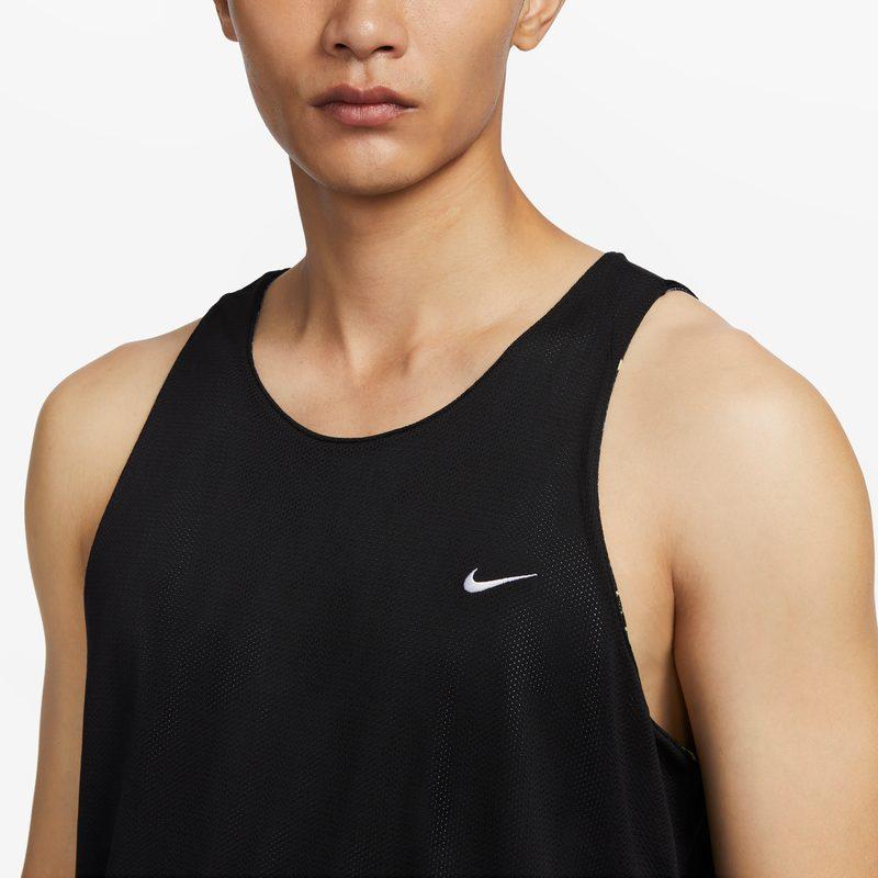 Nike Tank Tops Men's Black Crew Neck Moderate Straight Fit FB7979-010