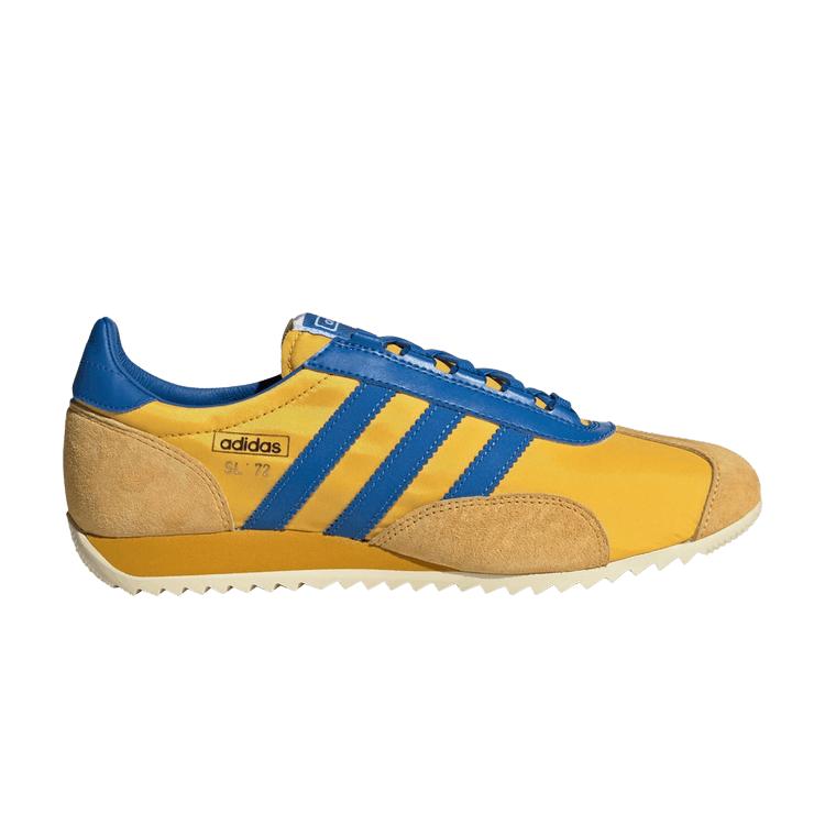 

Adidas SL72 PT Смелый Золотой Ярко-Королевский Унисекс Кроссовки Королевско-Синий JR3638 36