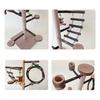 Bird Toy Parrot Gym Stand Birdcages Standing Swing Small Medium Bird Cage Climbing Ladder Perches for Parrot Conures