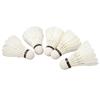 5pcs LED Badminton Shuttlecocks Dark Night Glow Birdies Lighting Switch Control Elastic Goose Feather Lighting Shuttlecocks