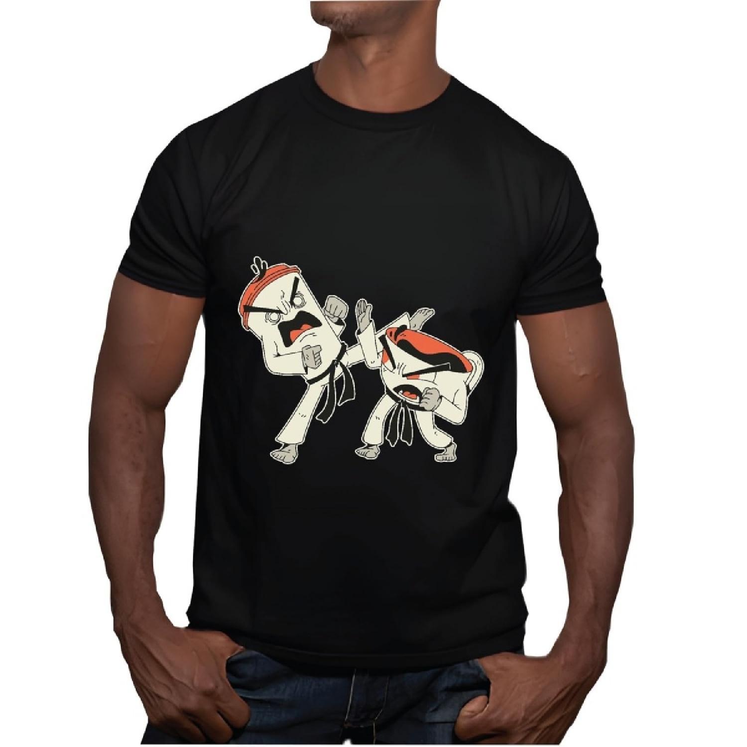 Halloween Gift for Mummy Coffee with Good Morning Caption Men Women Black Multicolor T shirt XXXXXL разноцветный