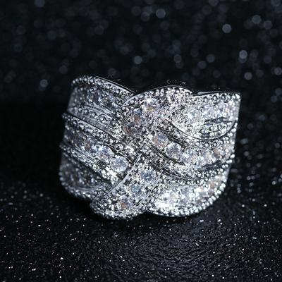 100% S925 Silver Jewelry Lab Moissanite Ring for Women Silver 925 Jewelry Anillos De Wedding Bands Ring Box Anel Rings In Bulk