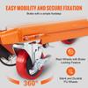 SucceBuy 330/770/1760Lbs Lifting Platform Hydraulic Car Lift Table Cart Heavy Duty Double Shear Wheelbarrow for Repair Motorcycl