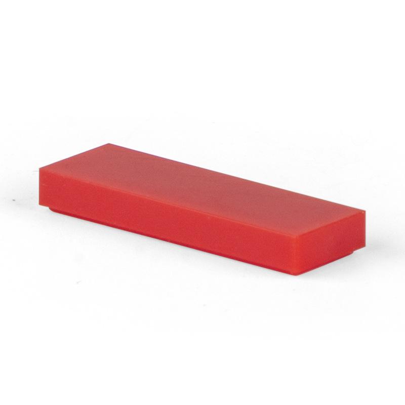 

100pcs DIY Building Blocks Thin Smooth 1x3 Dots Figure Educational Creative Toys for Children Size Compatible With 63864 Bricks