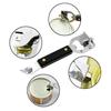 Can Opener Adjustable Stainless Steel Non-Slip Multifunction Manual Jar Bottle Opener Gadget Home Gadgets Accessories