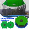 6/8/10ft Trampoline Cover Waterproof Trampoline Sunshade Roof Anti-UV Shade Covers Accessories For Outdoor Backyard Playground