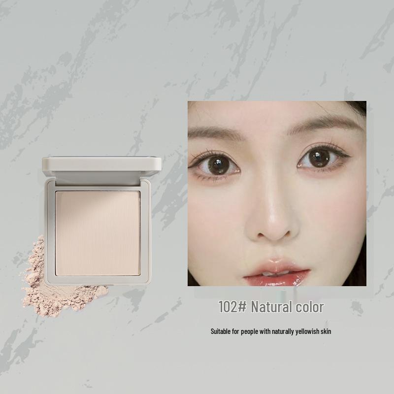 Biya Long-lasting Lightweight Concealing Setting Powder - Waterproof, Sweatproof, No Smudge, Brightening Compact.