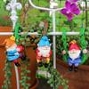 3pcs Dwarf Resin Home Decoration Statue Decoration Crafts Outdoor Courtyard Garden Bonsai Pendants Statue Ornaments 2025 New